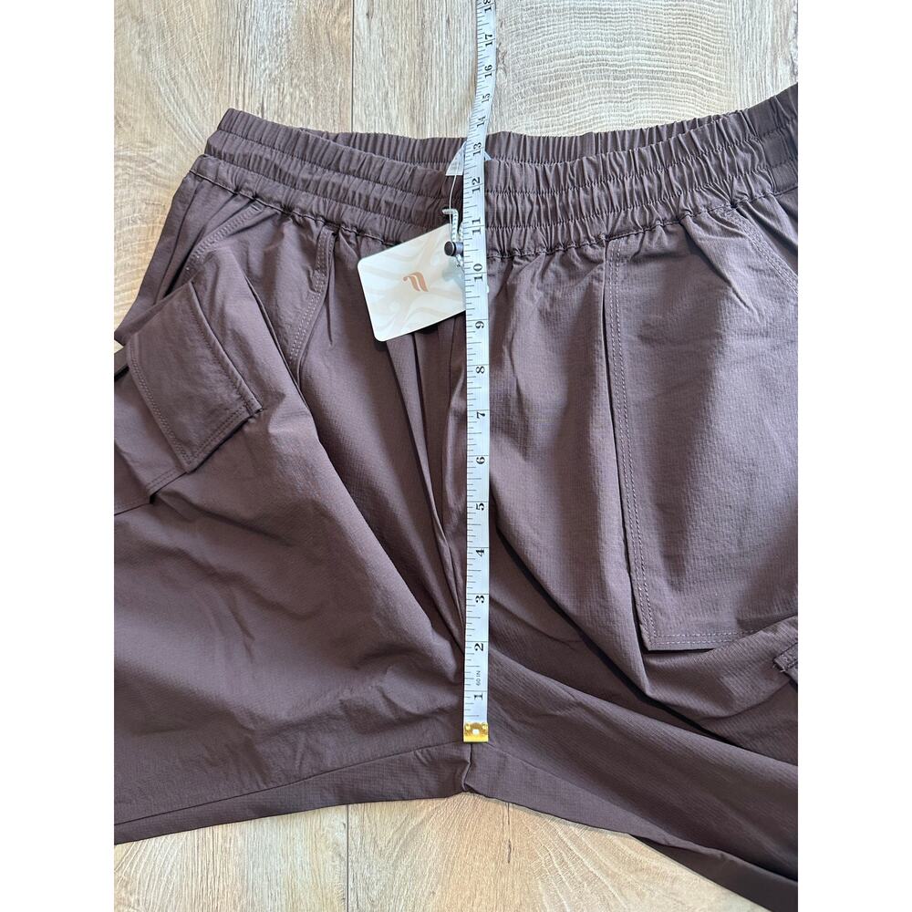 Fabletics The Heights Cargo Pant Cacao Brown L New - Picture 9 of 10